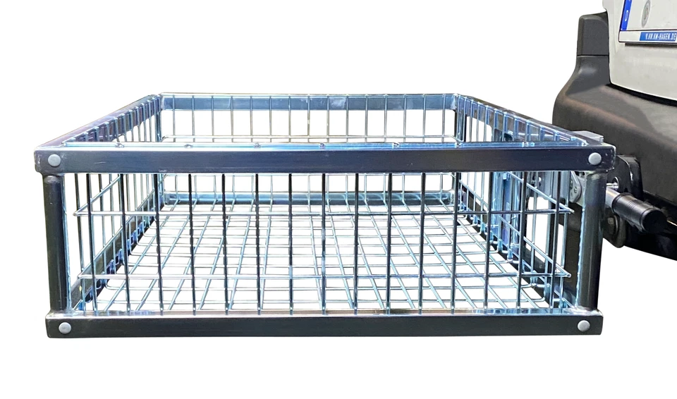 B WARE Heckträger Wildträger Korb verzinkt mit Schnellkupplung 89x58x20 cm ! - Bild 2 von 2