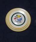 Set 3 Stangl Fruit Pattern Round Chop Plates Platters 14 1/2", 12", 11", Ex Cond