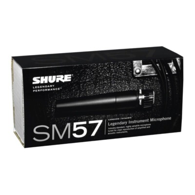 Shure SM57-LC Microphone With Serial Number (Cheap eBay Fakes Have