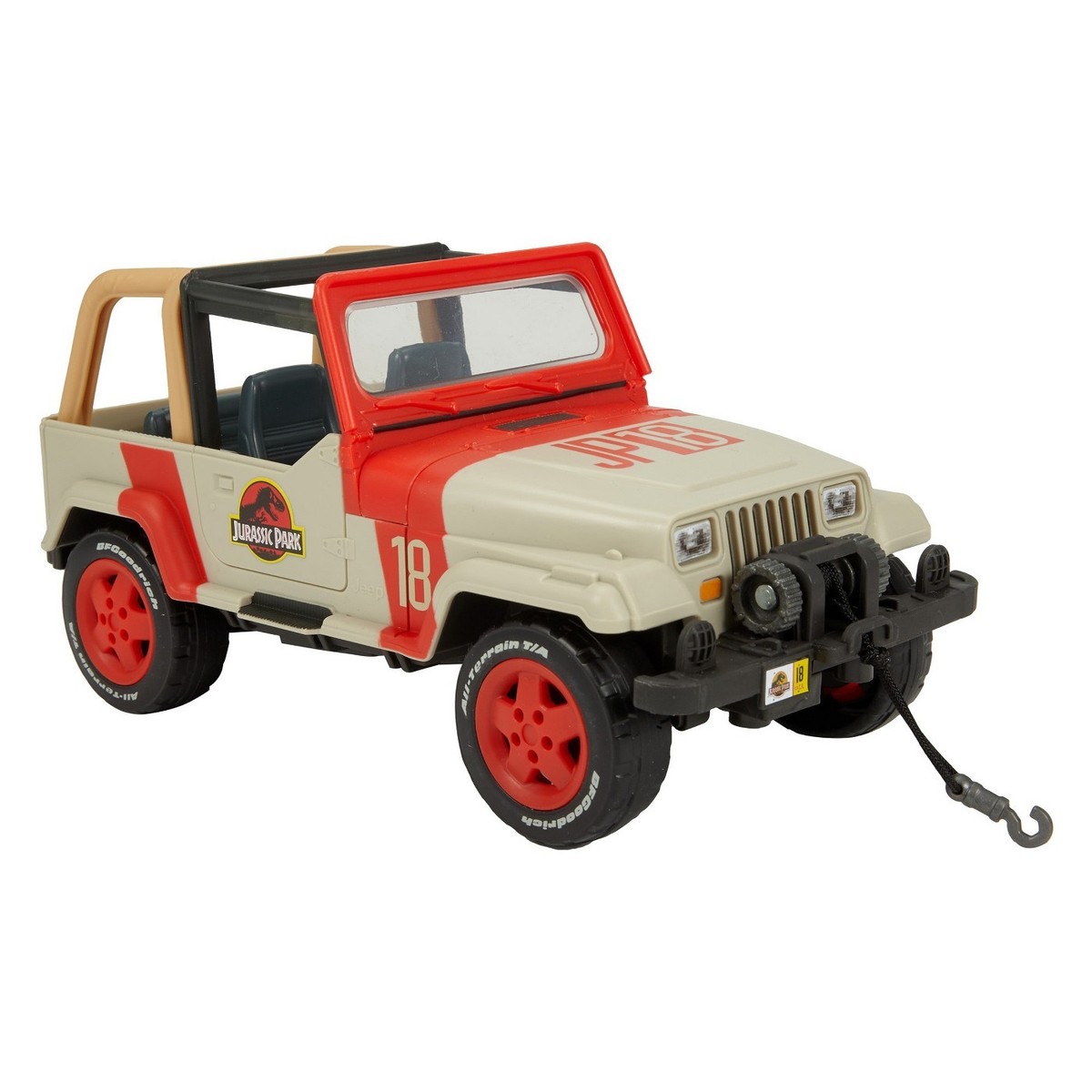 Jurassic World LEGACY COLLECTION 93 JEEP WRANGLER WINCH VEHICLE