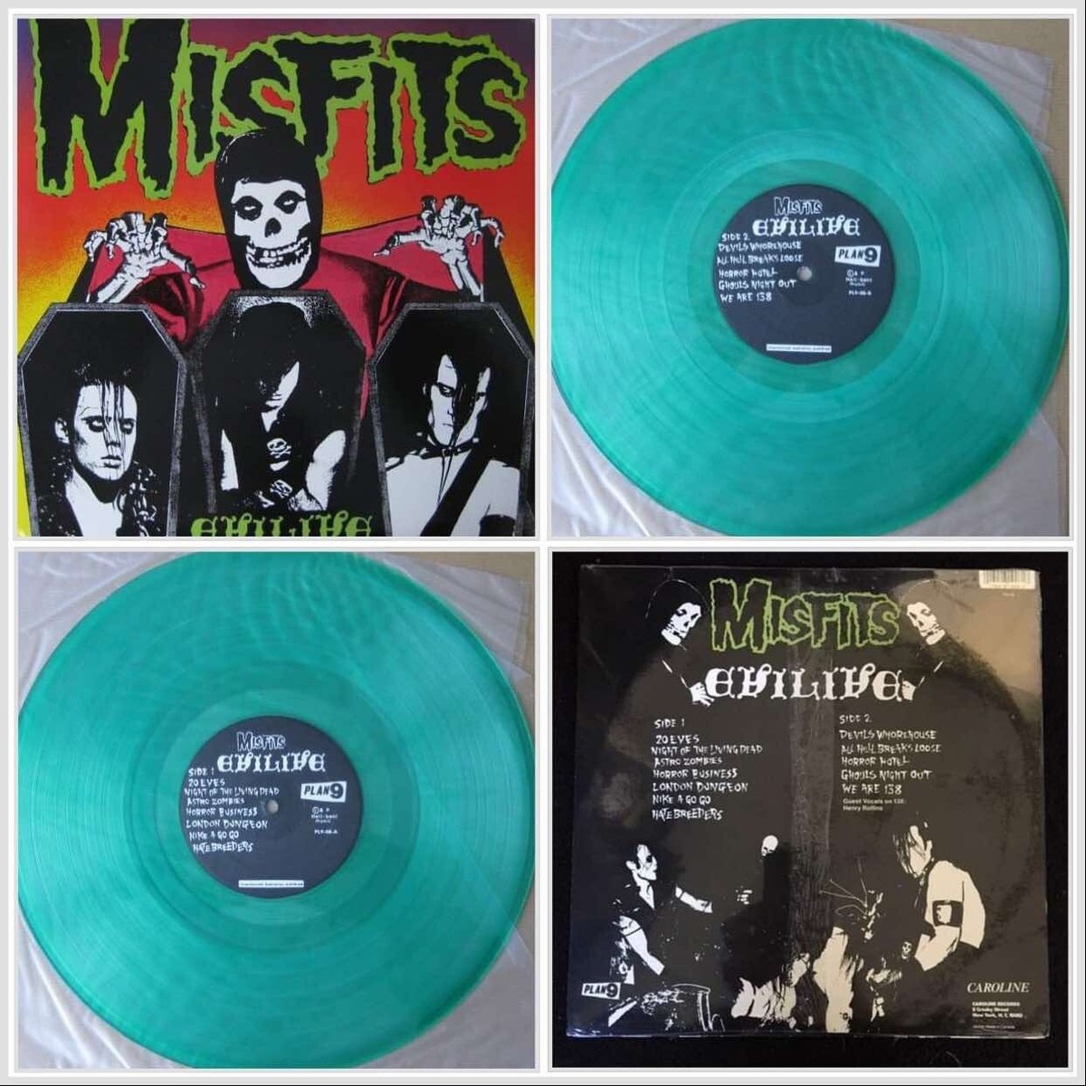 MISFITS◆EVILIVE◇Org.アナログLP Misfits – Evilive LP NEW – GarageRock Records