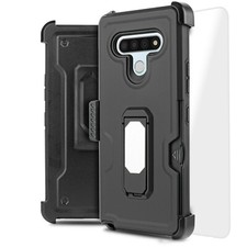 For LG Stylo 6 Case Shockproof Full Armor Car...