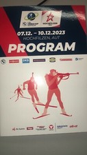 IBU World Cup biathlon 2023 Program Hochfilzen