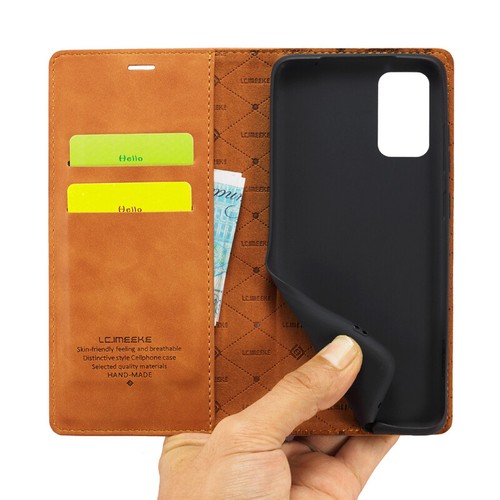 Magnetic Wallet Case Card Slim Leather Flip Cover for Samsung S20+/S21+ FE Ultra - Picture 17 of 37