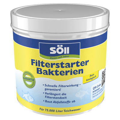 SÖLL Filterstarter Bakterien 500 g Filterbakterien Filter Teichpflege