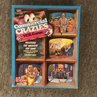 Vintage Commerial Crazies VCR Board Game Mattel 1986 100% Complete RARE