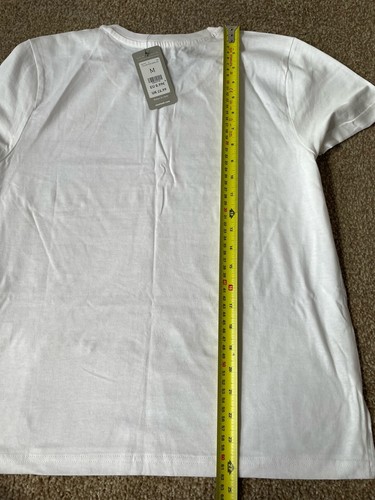 Ladies New Look Pyjama Top Short Sleeve Lounge Wear Top White Medium Brand New - Picture 9 of 9