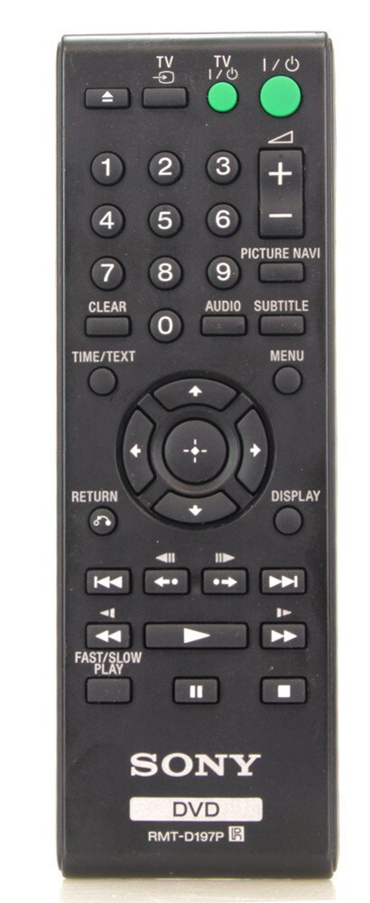 Sony RMT-D197P Original Remote Control DVD Player (Ref#J-305) | eBay