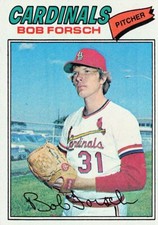 Bob Forsch 1977 TOPPS Baseball Card #381
