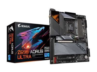 (Factory Refurbished) GIGABYTE Z690 AORUS ULTRA LGA 1700 INTEL ATX Motherboard
