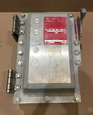HOUSTON STOCK CROUSE HINDS EBMBA EXPLOSIONPROOF CIRCUIT BREAKER ENCLOSURE NEMA 3