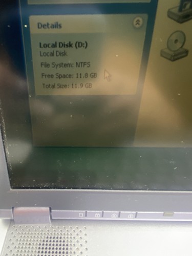 Sony Vaio Vintage Note Book PCG-R505GL Windows XP With Charger. Read Description - Picture 13 of 14