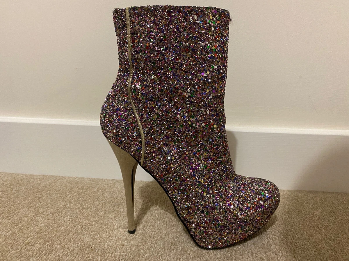 Schuh hotsell glitter heels