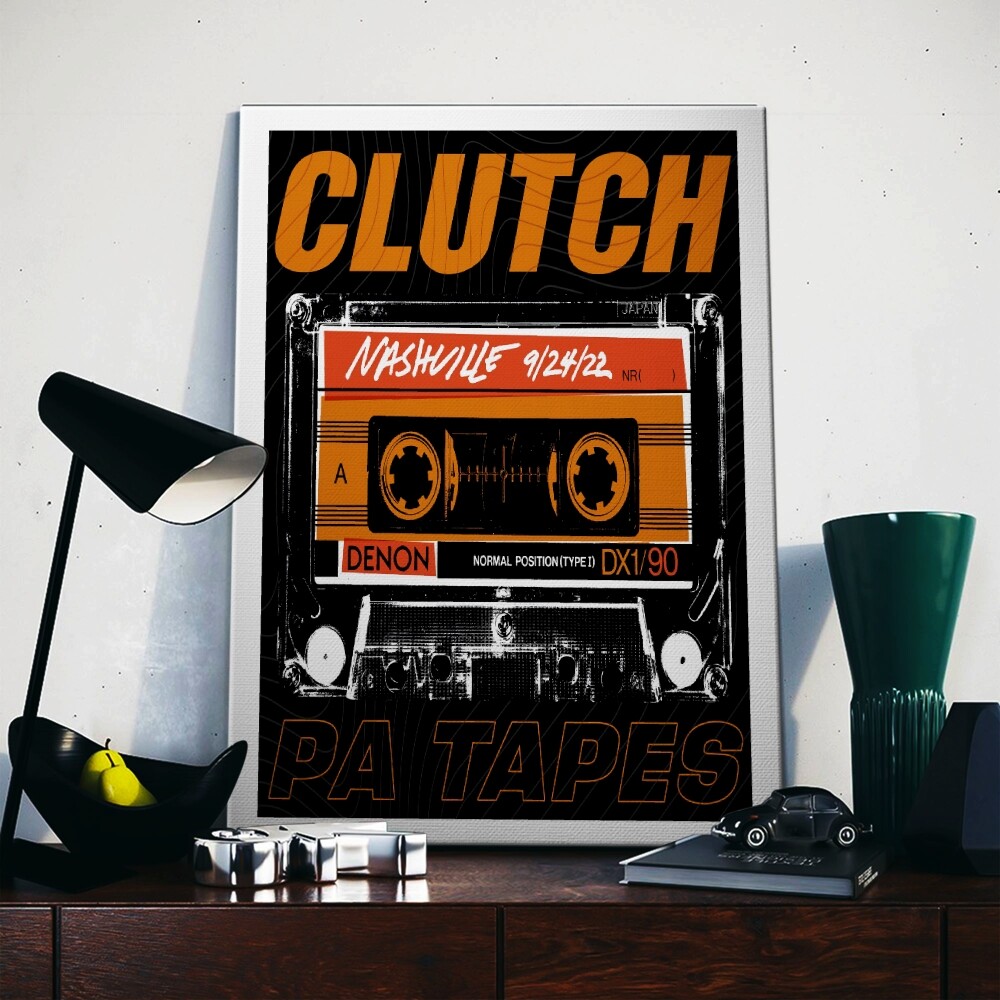 Clutch PA Tapes September 22, 2022 Nashville Poster