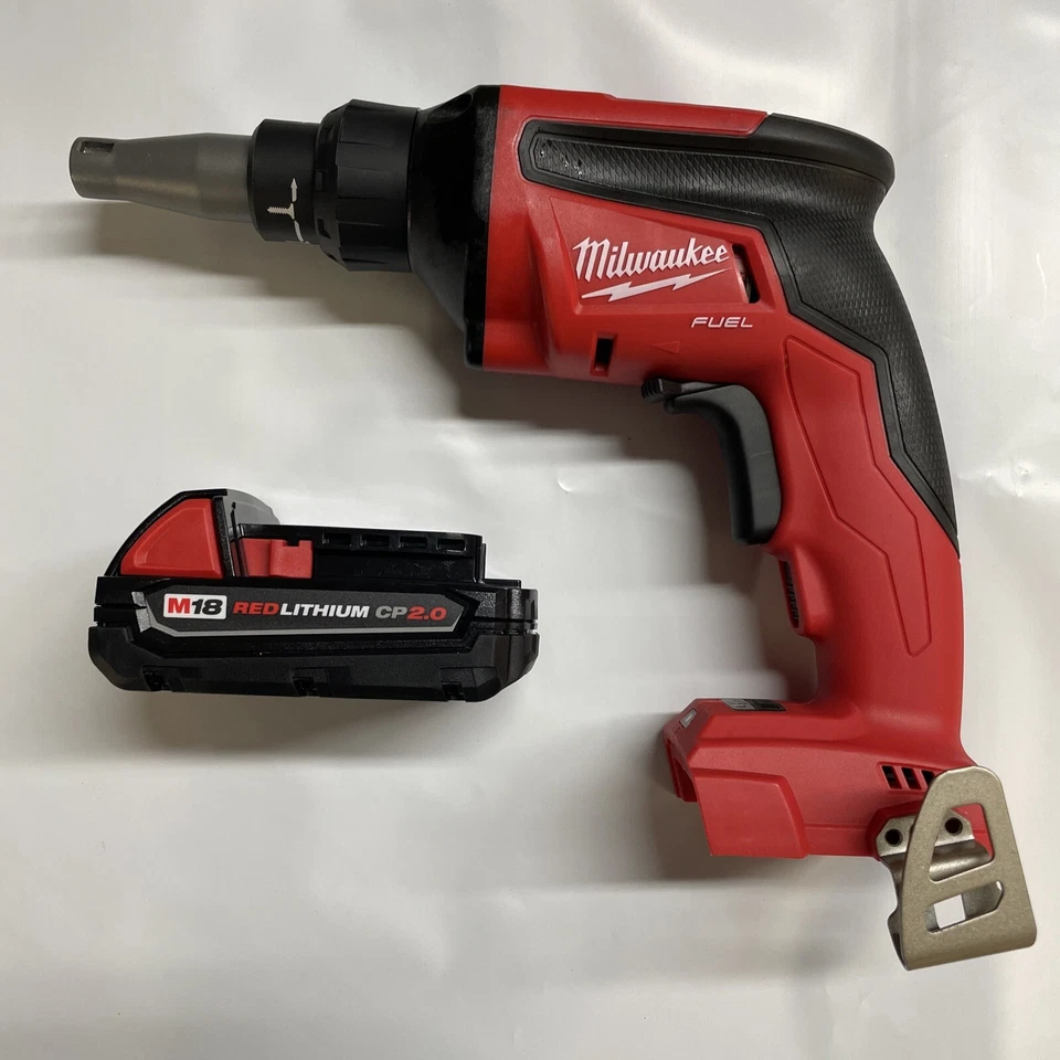 Milwaukee 2866-20 M18 volt Fuel Cordless Drywall Screw Gun with/ Battery NEW