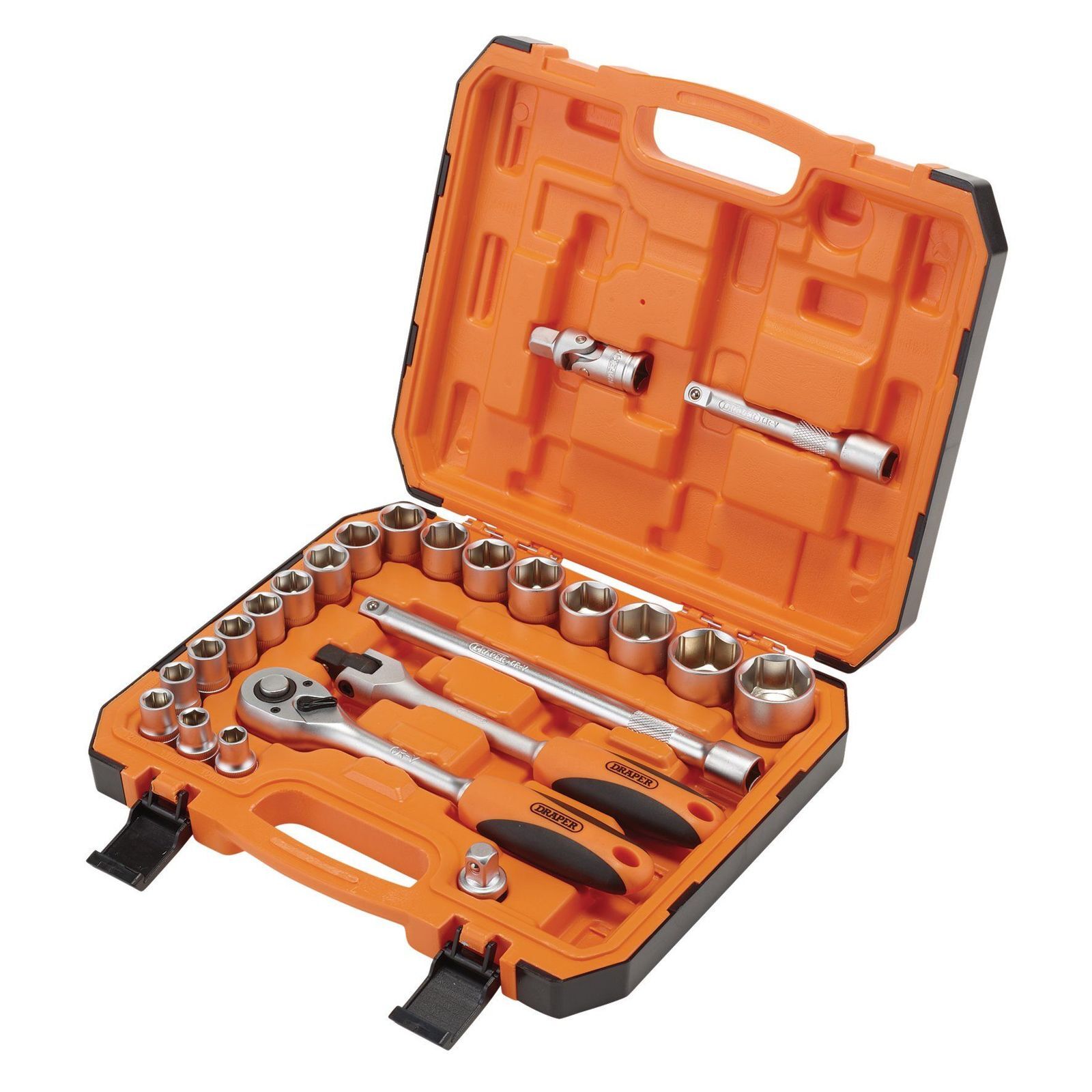 Draper 22112 HI-TORQ® 6 Point Socket Set, 1/2 (24 Piece) - Image 5