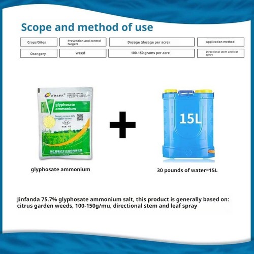 1/5* Glyphosate Herbicide Removes Broadleaf Insecticide Grass Oriented Stems - 第 10/14 張圖片