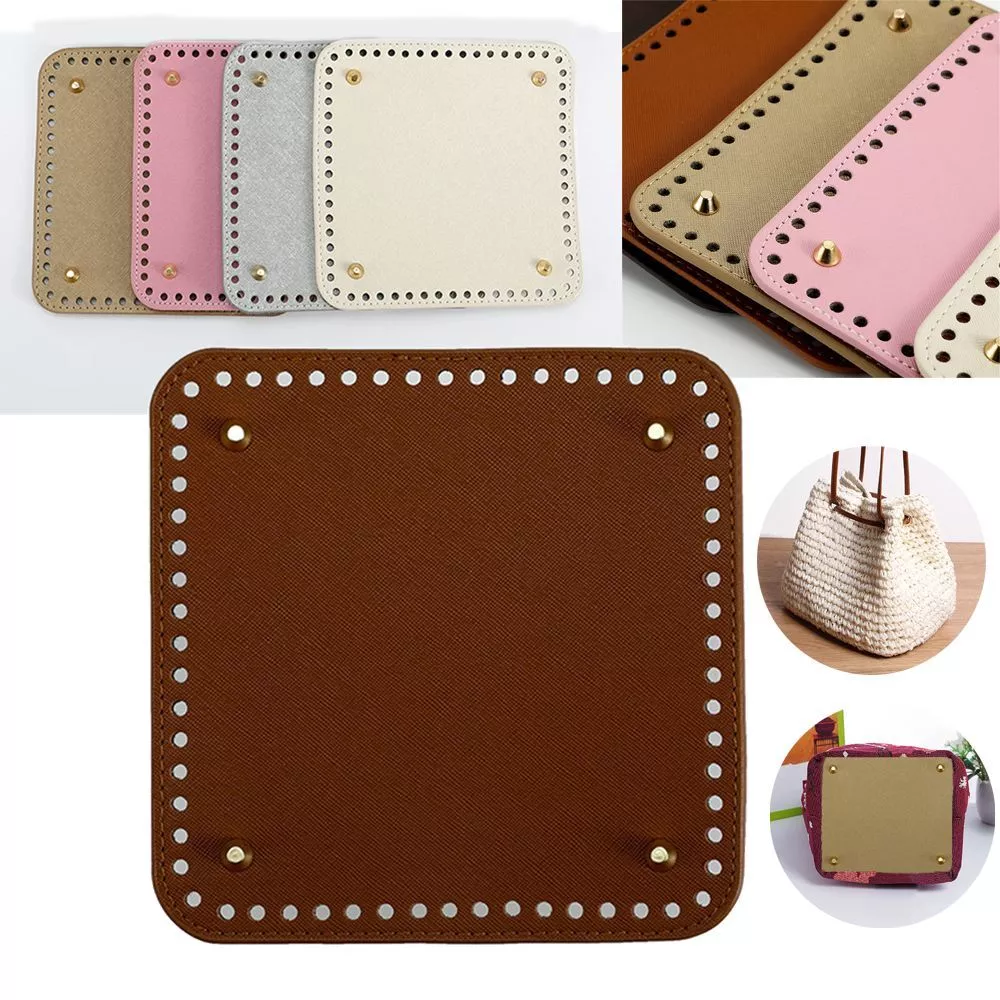 Crochet square bottom bag hot sale