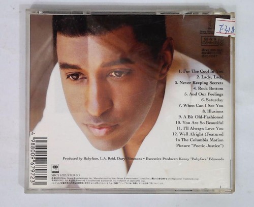 Babyface – For The Cool In You SRCS 6797 JAPAN CD - Picture 3 of 3