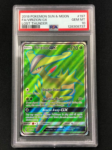 Virizion-GX graded PSA 10 for sale on eBay