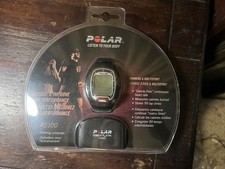 Polar Men's RS100 BLK Digital Heart Rate Monitor Watch/Running & Multisport