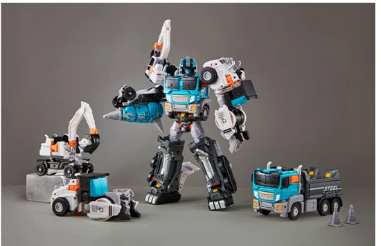 2025 New  Tobot HEAVYMETAL 3-Car Special Pack Combine Transformer Robot/Express - Image 4 of 4