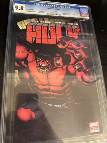 MINT CONDITION!  CGC 9.8 Marvel Comics, Hulk #2 4/08, Second Printing Jeph Loeb