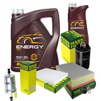 Mann Inspektionspaket 6L Mannol Energy 5W-30 FüR VW Transporter V Kasten 2.0 TSI