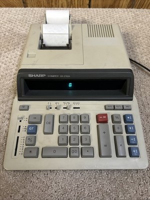 Sharp Compet QS-2760A Desktop Printing Calculator