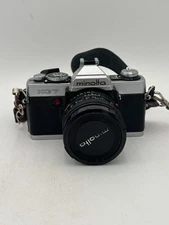 Minolta XG-7 with 50mm Lens - XG-7 - Silver - Good Condition Free Shipping