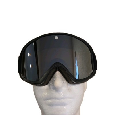 Spy Goggles, Matte Black w Silver Mirror Lens, Snowboard, Ski, SNOWBOWL
