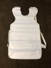 NEW PALMERO HEALTH Cling Shield X-Ray Protective Apron .3mm Lead Light Blue