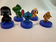 Disney 70th Anniversary 2025 McDonalds Happy Meal Toys Lot of 5 Rex Stitch Kylo.