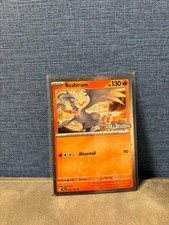 Carta Pokemon Reshiram Cosmo Holo 022/142 corona stellare promo con timbro
