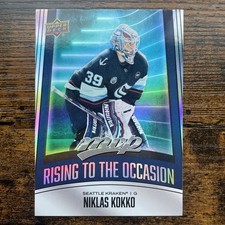 2025-26 Upper Deck MVP Rising to the Occasion #RO-35 Niklas Kokko RC