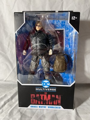 McFarlane DC Multiverse Bruce Wayne Unmasked 7'' Action Fig(The Batman Movie)B2