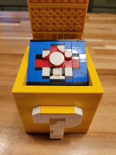 Fragezeichen Puzzle Box Entschlüsselungsbox 338 Teile MOC. komplett montiert - Bild 8 von 10