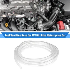 Fuel Vent Line Hose Tube 0.2"x197" Universal for ATV Dirt Bike Go Kart Clear