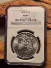 1898 O Morgan Silver Dollar MS 64 Graded