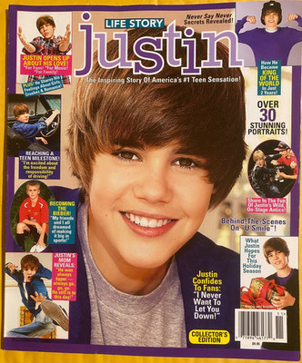 JUSTIN BIEBER life story TEEN SENSATION behind scenes STUNNING PORTRAITS