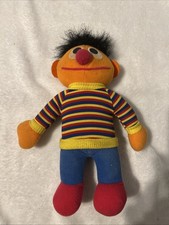 Vintage Ernie Muppet Sesame Street Plush 1984 Stuffed Animal Toy 72900 PlaySkool