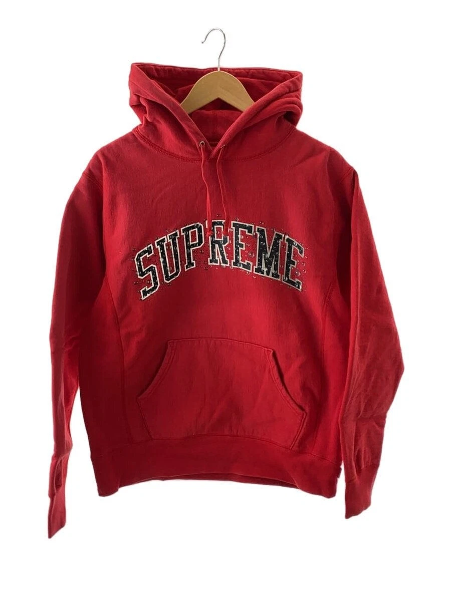 Sweat à capuche Supreme rouge M occasion