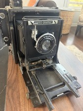 Graflex Speed Graphic 4x5 Camera Kodak Ektar 127mm f/4.7 Kalart Rangefinder