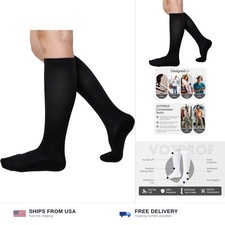 Compression Socks for Men and Women, 20-30 mmHG, Graduated Compression for Fl...