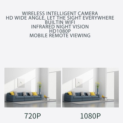 1080P Home Security Kamerasystem X6 Drahtlose Überwachungskamera WiFi Kamer NTS