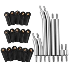 High Clearance 4 Links Set Stainless Steel Linkage kit for Axial SCX24 1/24 R...