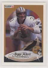 1990 Fleer Bobby Hebert #187 00jz