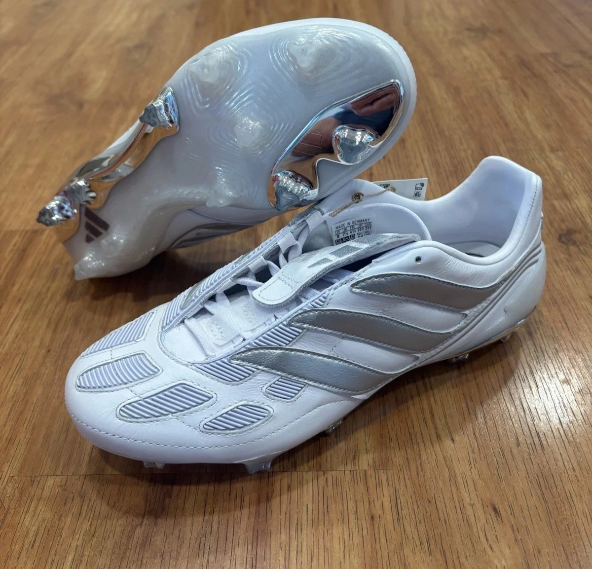 adidas Predator Precision FG White Silver Metallic for Sale