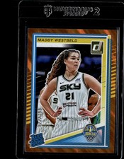 2025 Donruss WNBA Orange Lava #98 Maddy Westbeld #/199