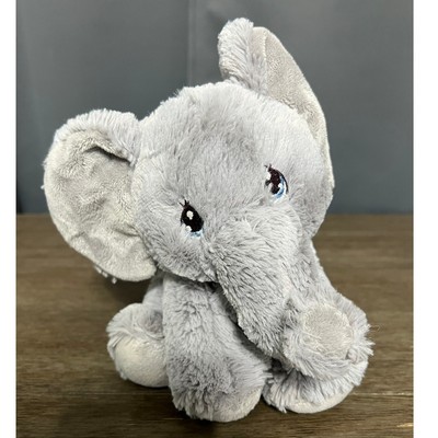 Precious Moments Tuk the Elephant ''Tons of Love'' Plush Gray Stuffed Animal Toy